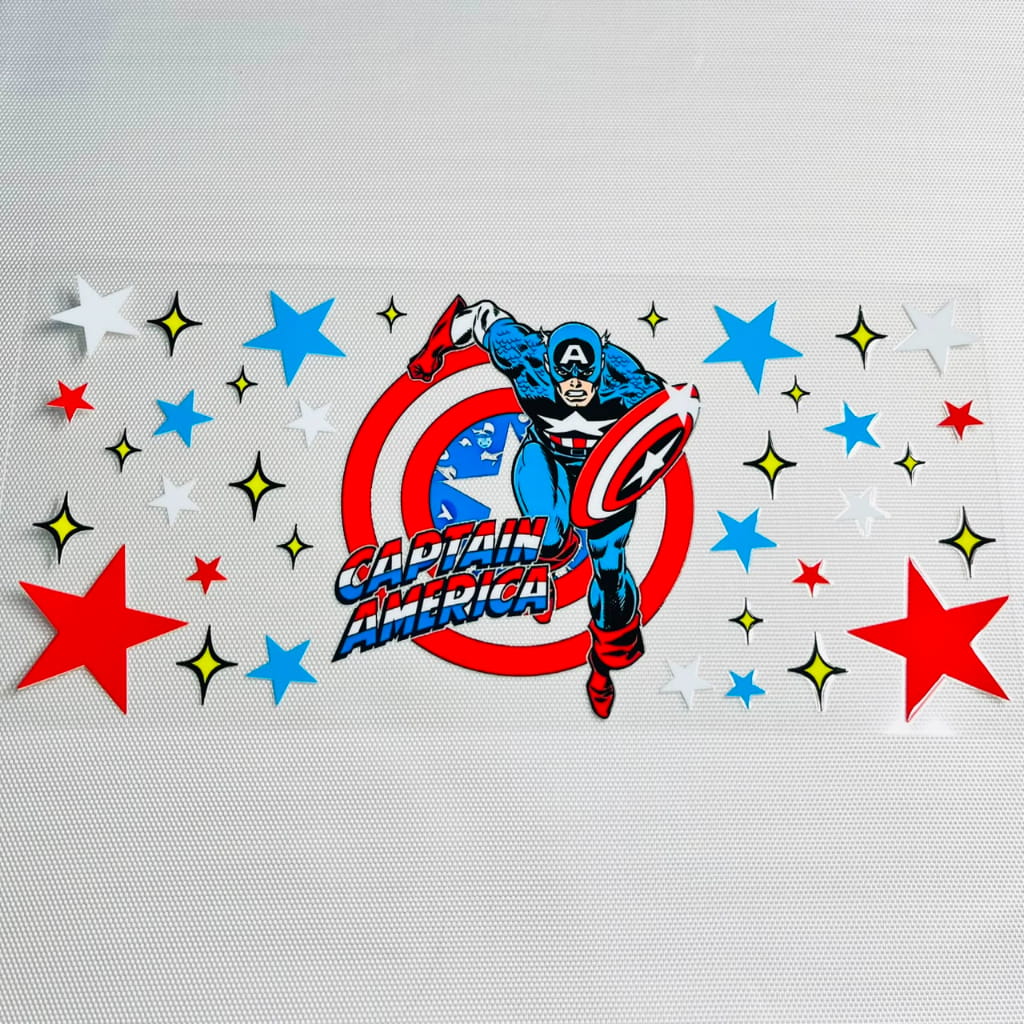 16oz UVDTF Cup Wraps,Cartoon ,Super Hero