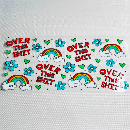 16oz UVDTF Cup Wraps,Bad Words
