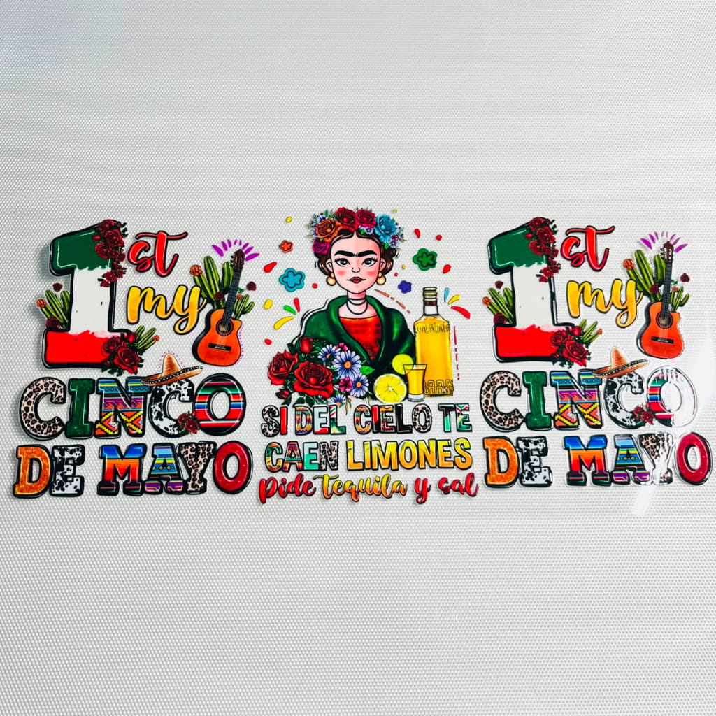 16oz UVDTF Cup Wraps, Mexico Country