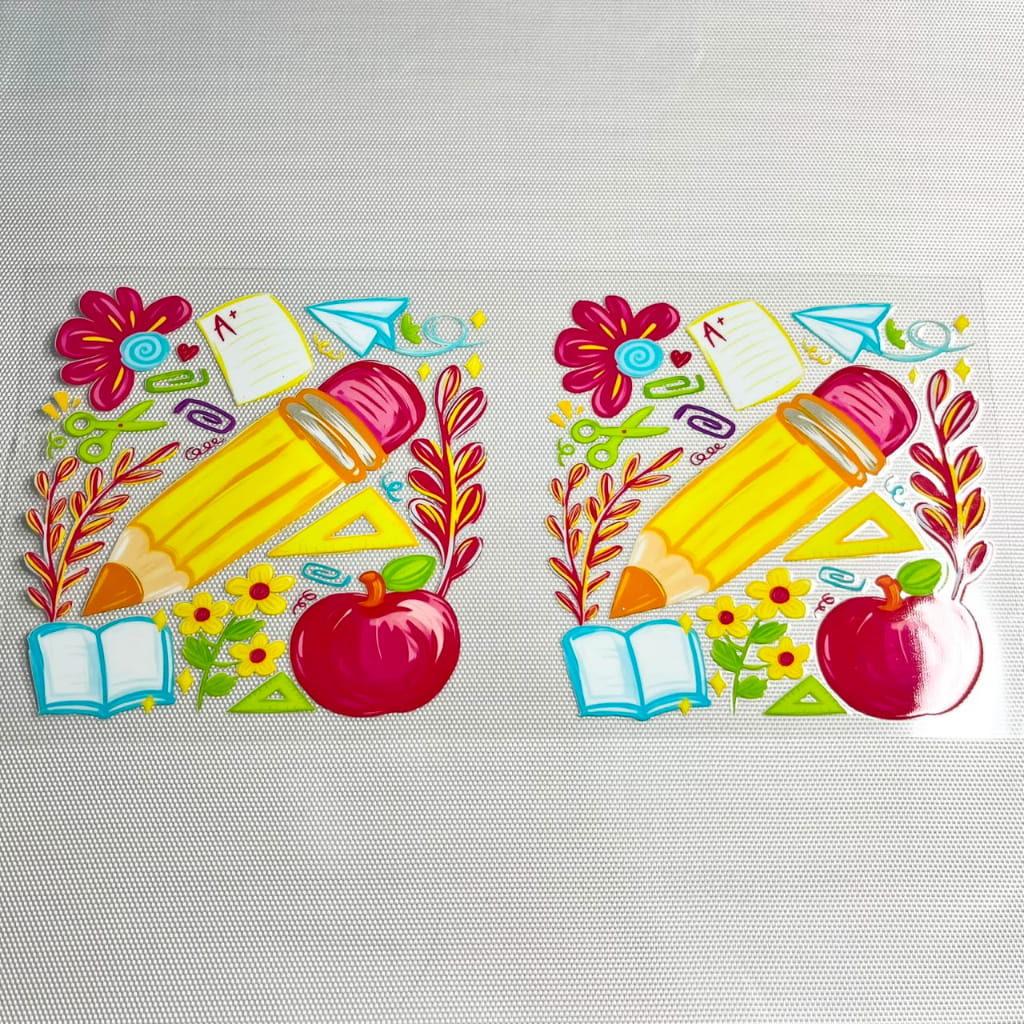 16oz UVDTF Cup Wraps, Teacher