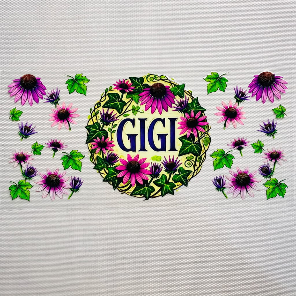 16oz UVDTF Cup Wraps, Grandma & Gigi