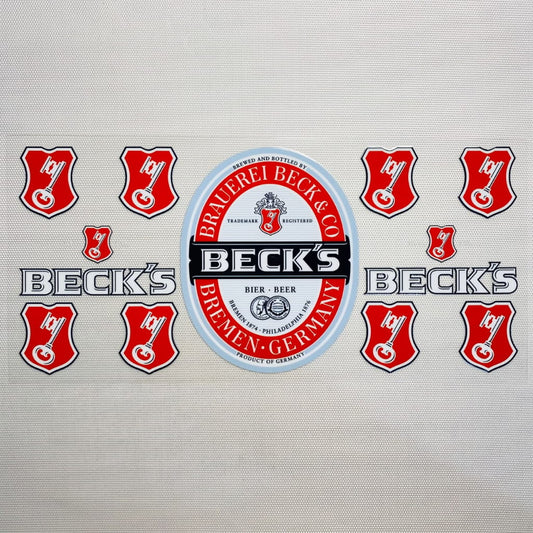 16oz UVDTF Cup Wraps,Drinking Beer ,Becks