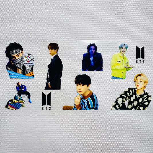 16oz UVDTF Cup Wraps, Singer, BTS