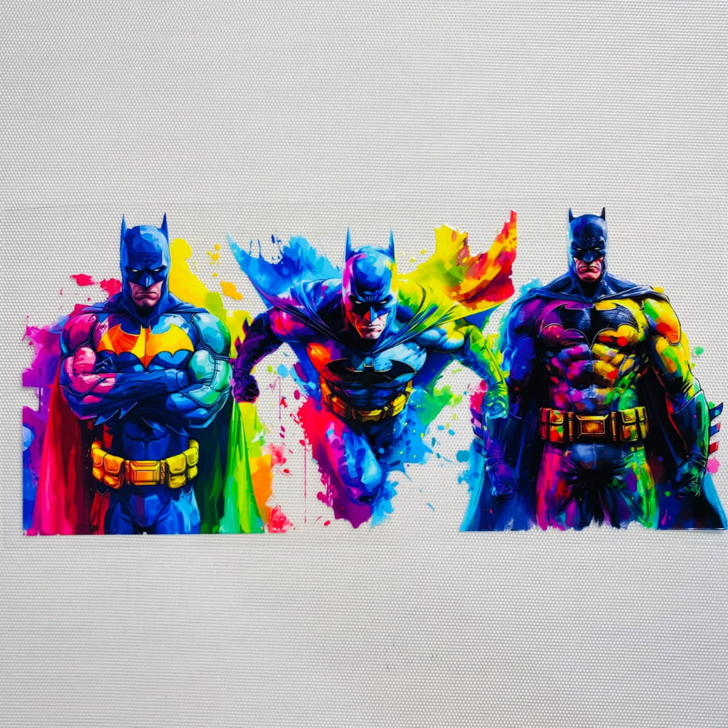 16oz UVDTF Cup Wraps,Cartoon ,Hero, Batman
